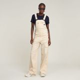 G-STAR - Tuinbroek - Beige - Wide Leg - High Waist