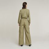 Cargo - Jumpsuit - Groen - Dames