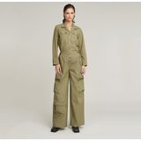 Cargo - Jumpsuit - Groen - Dames