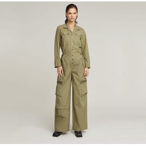 Cargo - Jumpsuit - Groen - Dames