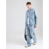 Mosa - Overshirt - Lichtblauw - Denim - Heren