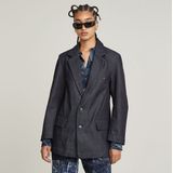 Oversized Blazer - Donkerblauw - Dames