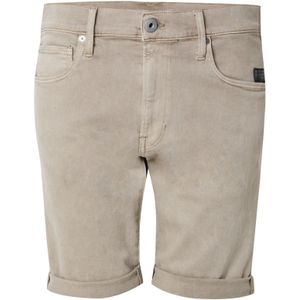 G-STAR - 3301 Slim - Korte Broek - Blauw - Biologisch Katoen