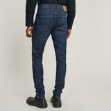 G-STAR - Jeans - Blauw - Katoen - Ritssluiting, Ingezette Zakken