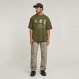 G-Star - Core Regular - Cargobroek - Grijs-Bruin - Elastane en Gerecycled Katoen