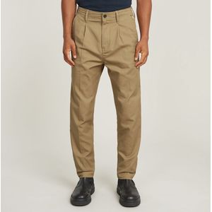 G-STAR - Chino 'Pleated' - Cappuccino - Chino Broeken