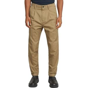 G-STAR RAW Pleated Chino Relaxed herenbroek, Beige (Toggee D24543-d967-5750)