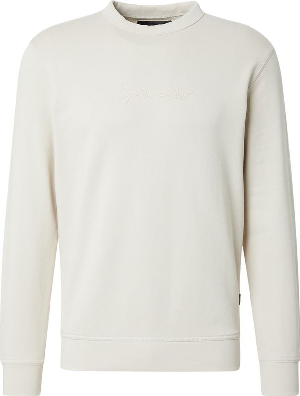 G-STAR - G-Script Logo - Trui - Biologisch Katoen - Geribbelde Halslijn