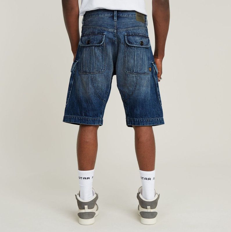 G-STAR - Bend 3D - Korte Broek - Donkerblauw