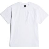 G-STAR - Outdoor Woven Pocket - T-shirt - Wit - Heren