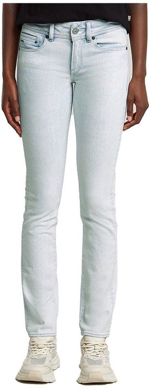 G-STAR - Midge Straight - Jeans - Blauw - Denim - Slim Fit