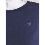 G-Star RAW Boyfriend top met opgerolde mouwen, blauw (Osaka Blue D24524-4107-3873), XXS