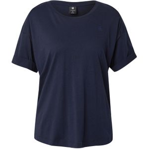 G-Star RAW - Boyfriend T-shirt - Blauw - Katoen