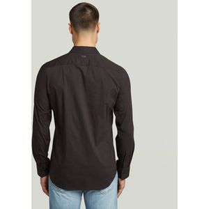 G-Star - Uniform D25176-D321-110 - Overhemd - Wit - Slim Fit - Lange Mouwen - Biologisch Katoen