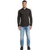 G-Star - Uniform D25176-D321-110 - Overhemd - Wit - Slim Fit - Lange Mouwen - Biologisch Katoen