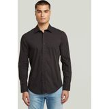 G-Star - Uniform D25176-D321-110 - Overhemd - Wit - Slim Fit - Lange Mouwen - Biologisch Katoen