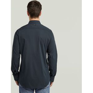 G-Star RAW - Gelijkmatig Passend Overhemd - Blauw - Katoen