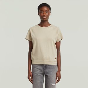 G-Star RAW T-shirt Raglan R - Beige Dk Brick