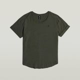 G-STAR - Rolled Up Sleeve Boyfriend Top - Grijs - Dames - 100% Biologisch Katoen