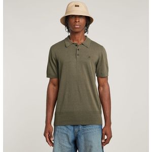 G-STAR - D25960-D997-273 - Poloshirt - Groen - Katoen - Korte Mouwen