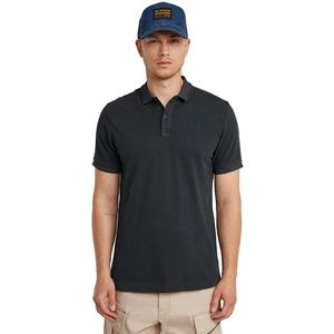 G-star Dunda Overdyed Poloshirt - Groen - 95% Biologisch Katoen - Korte Mouwen