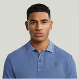 G-STAR Dunda Overdyed Slim Poloshirt voor heren, Blauw (Dutch Blue Gd D11595-d756-h177), XXL