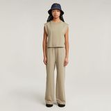 Jumpsuit - Wide Leg - Zwart - 100% Biologisch Katoen