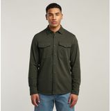G-star Marine Pockets Overhemd - Marine - 100% Biologisch Katoen - Lange Mouwen