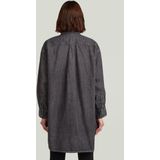 Oversized Blouse - Grijs - Denim - Dames