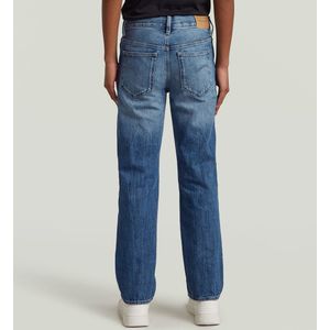 Victoria - Straight Destroy - Jeans - Midden Blauw - Meisjes