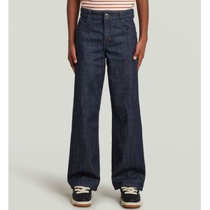 G-STAR - Skater High Loose - Jeans - Donkerblauw - Relaxed Fit - Mid Waist