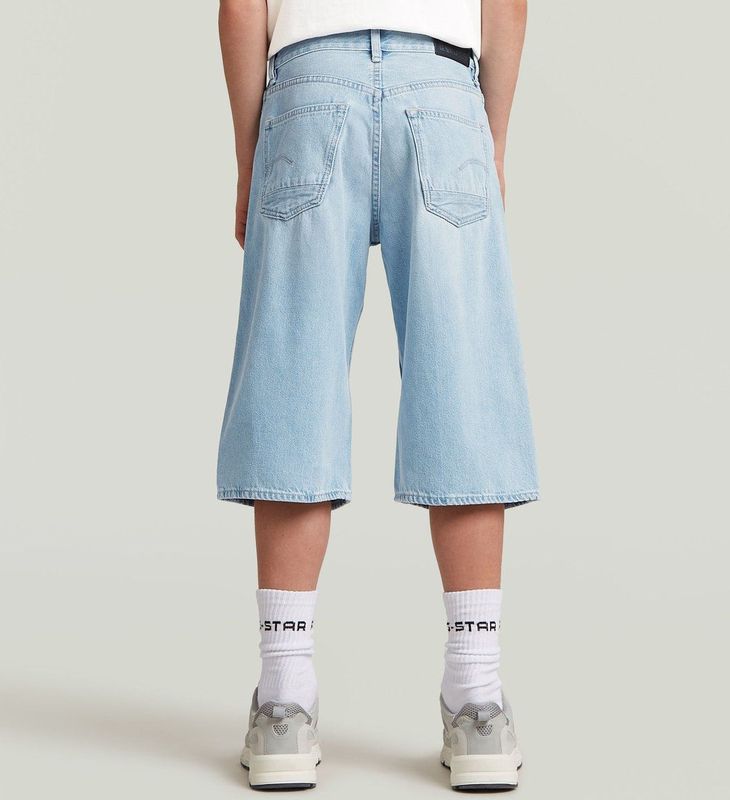 Dakota - Skater Short - Lichtblauw - Jongens - 100% Katoen - Comfortabele Stretch