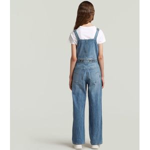 Straight Leg Zip - Tuinbroek - Lichtblauw - Meisjes