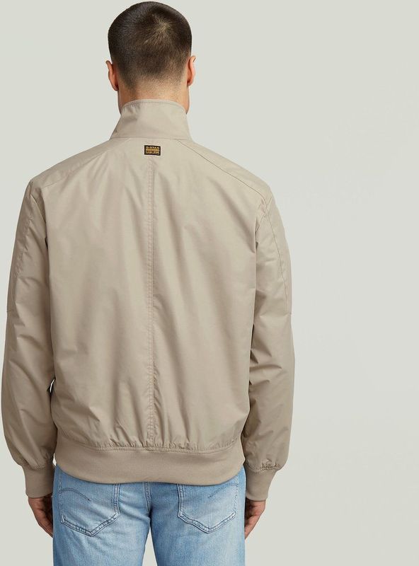 Tussenjas - Effen - Licht Gevoerd - Elastische Taille - Zakken aan de Zijkant