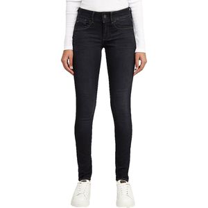 G-Starvoor vrouwen. D27288-B472-A799 Jeans Lynn Skinny blauw (24/28), Casual, Denim, Biologisch katoen, Duurzaam