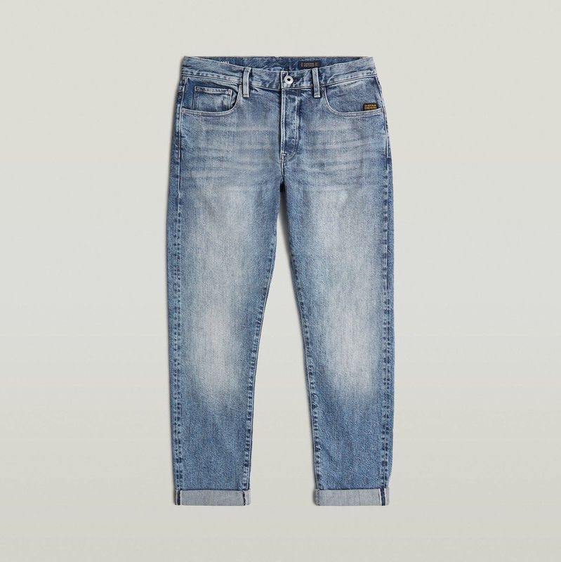 G-STAR - 3301 Slim Selvedge Jeans - Lichtblauw - Heren