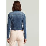 Lynn - Zip Grip - Spijkerjack - Donkerblauw - Dames