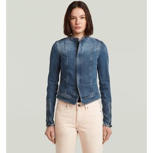 Lynn - Zip Grip - Spijkerjack - Donkerblauw - Dames