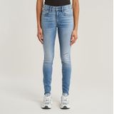 G-STAR, 3301 skinny jeans, Blauw (Vintage Blue Stream Destroyed D05175-d760-h071), 24W / 30L