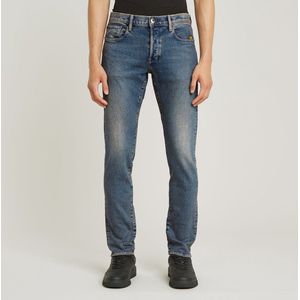 G-STAR - 3301 - Jeans - Blauw - Katoen - Comfortabele Stretch