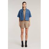 Jumpsuit - Korte Mouwen - Zacht Viscose - Met Klepzakken