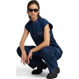 Jumpsuit - Blauw - Gerecycled Katoen - Mouwloos - Casual