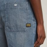 Jumpsuit - Korte Mouwen - Denim - 100% Regeneratief Katoen