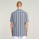 G-Star - D26183-D916-H058 - Overhemd - Blauw - Katoen - Korte Mouwen