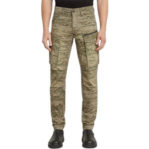 G-Star - Rovic Zip 3D - Cargobroek - Groen - Regular Tapered