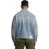 Jack Dakota - Lichtblauw - Herenjas - 100% Katoen - Knoopsluiting