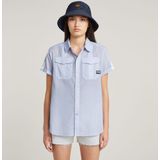 G-STAR Button Through - Overhemd - Lichtblauw - Katoen