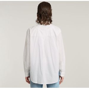 G-STAR Dames Summer Bf Ls Wmn Shirt, meerkleurig (Plein Air Claire Stripe D26133-d926-h064), XXS