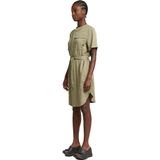 G-STAR Jurk - Groen - Katoen - Met Ceintuur