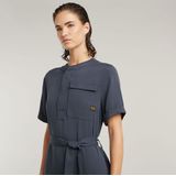 Jurk Belted - Grijs - Dames